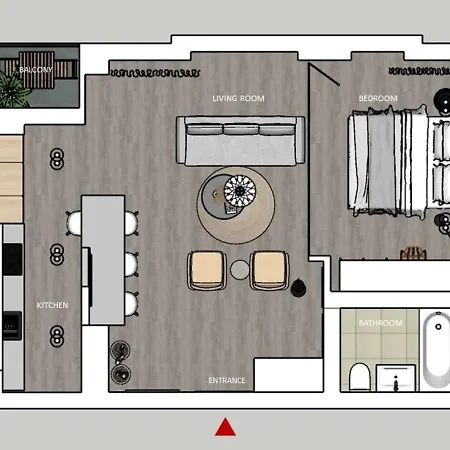 North By Citylife Cloud 9 E Apartment